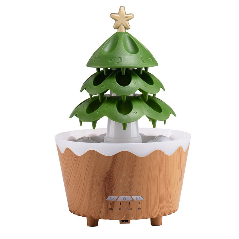 Diffuseur d'huiles essentielles et d'arômes, nouveau design 2024, petit humidificateur domestique silencieux avec télécommande, adapté à la maison, cadeau de Noël